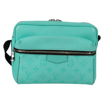 LOUIS VUITTON Taiga Lama Monogram Outdoor Messenger PM Bag M30241 LV Auth 135269 - 0