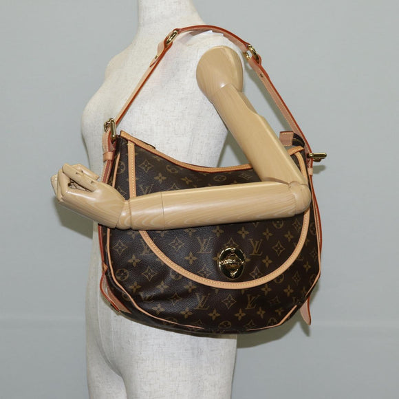 LOUIS VUITTON Monogram Tolum GM Shoulder Bag M40075 LV Auth 135272V