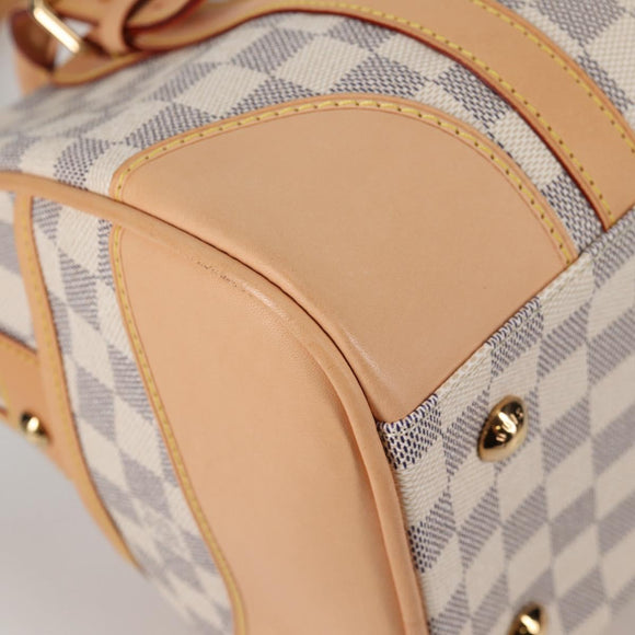 LOUIS VUITTON Damier Azur Berkeley Hand Bag N52001 LV Auth 135278M