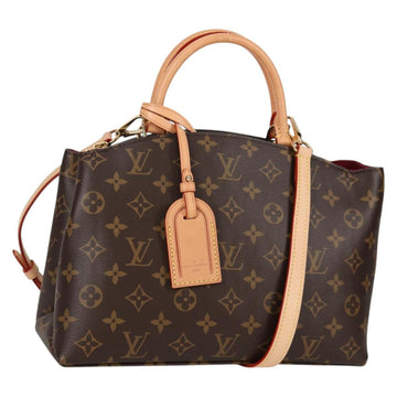 LOUIS VUITTON Monogram Petit Palais PM Hand Bag M45900 LV Auth 135281M