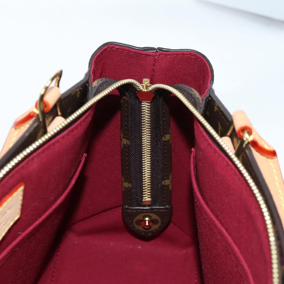 LOUIS VUITTON Monogram Petit Palais PM Hand Bag M45900 LV Auth 135281M