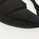 Moncler Waist bag Nylon Black Auth 135282-15