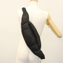 Moncler Waist bag Nylon Black Auth 135282-21