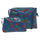 BOTTEGA VENETA Shoulder Bag Enamel Blue Auth 135284-1