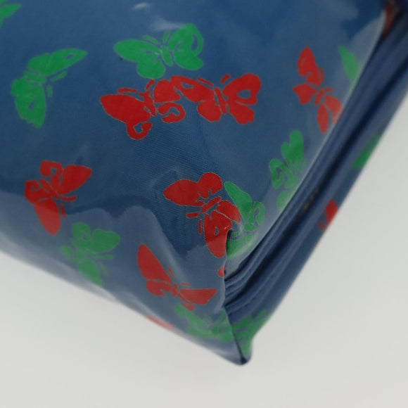 BOTTEGA VENETA Shoulder Bag Enamel Blue Auth 135284