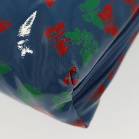 BOTTEGA VENETA Shoulder Bag Enamel Blue Auth 135284