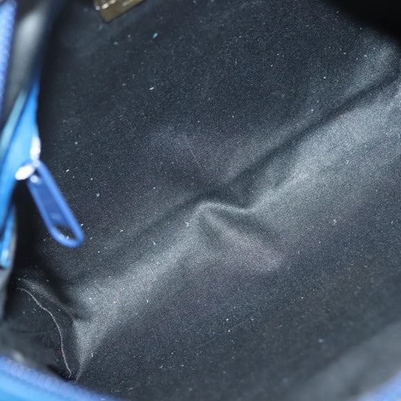 BOTTEGA VENETA Shoulder Bag Enamel Blue Auth 135284