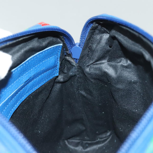 BOTTEGA VENETA Shoulder Bag Enamel Blue Auth 135284