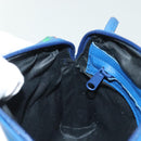 BOTTEGA VENETA Shoulder Bag Enamel Blue Auth 135284-18