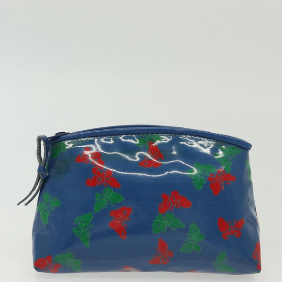 BOTTEGA VENETA Shoulder Bag Enamel Blue Auth 135284