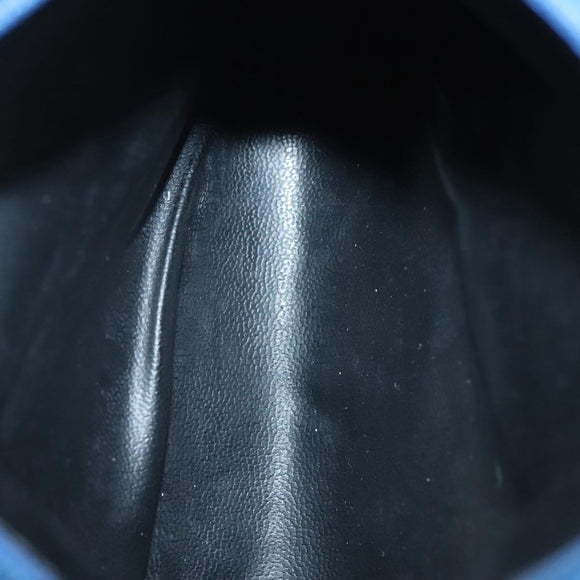 BOTTEGA VENETA Shoulder Bag Enamel Blue Auth 135284