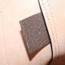 GUCCI GG Supreme Web Sherry Line Tote Bag PVC Beige Gold Red Auth 135289M-20