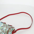 GUCCI GG Blooms Hand Bag PVC 2way Red Navy 546312 Auth 135290M-10