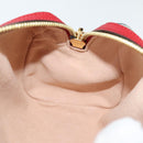 GUCCI GG Blooms Hand Bag PVC 2way Red Navy 546312 Auth 135290M-20