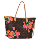 LOUIS VUITTON Monogram Rose Neverfull MM Tote Bag M48613 LV Auth 135291V-1