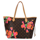 LOUIS VUITTON Monogram Rose Neverfull MM Tote Bag M48613 LV Auth 135291V-13