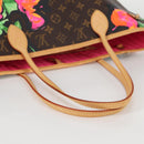 LOUIS VUITTON Monogram Rose Neverfull MM Tote Bag M48613 LV Auth 135291V-7