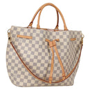 LOUIS VUITTON Damier Azur Giroratta Hand Bag N41579 LV Auth 135293M-1