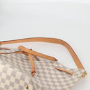 LOUIS VUITTON Damier Azur Giroratta handtas N41579 LV Auth 135293M-15
