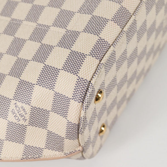 LOUIS VUITTON Damier Azur Giroratta handtas N41579 LV Auth 135293M
