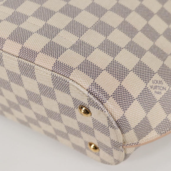 LOUIS VUITTON Damier Azur Giroratta handtas N41579 LV Auth 135293M