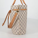 LOUIS VUITTON Damier Azur Giroratta handtas N41579 LV Auth 135293M-3