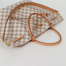 LOUIS VUITTON Damier Azur Giroratta handtas N41579 LV Auth 135293M-6
