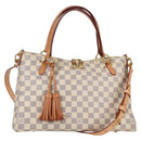 LOUIS VUITTON Damier Azur Lymington Tote Bag 2way N40022 LV Auth 135294M-1