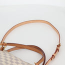 LOUIS VUITTON Damier Azur Lymington Tote Bag 2way N40022 LV Auth 135294M-15