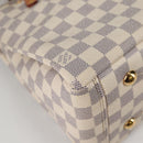 LOUIS VUITTON Damier Azur Lymington Tote Bag 2way N40022 LV Auth 135294M-16