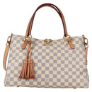LOUIS VUITTON Damier Azur Lymington Tote Bag 2way N40022 LV Auth 135294M-13