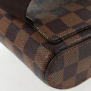 LOUIS VUITTON Damier Ebene Geronimos Shoulder Bag N51994 LV Auth 135296V-16
