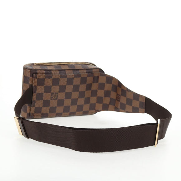LOUIS VUITTON Damier Ebene Geronimos Shoulder Bag N51994 LV Auth 135296V