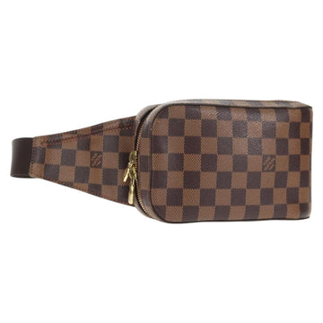 LOUIS VUITTON Damier Ebene Geronimos Shoulder Bag N51994 LV Auth 135296V