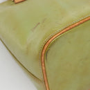 LOUIS VUITTON Monogram Vernis Houston Hand Bag Baby Blue M91005 LV Auth 135303-17