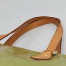 LOUIS VUITTON Monogram Vernis Houston Hand Bag Baby Blue M91005 LV Auth 135303-14