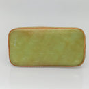 LOUIS VUITTON Monogram Vernis Houston Hand Bag Baby Blue M91005 LV Auth 135303-5