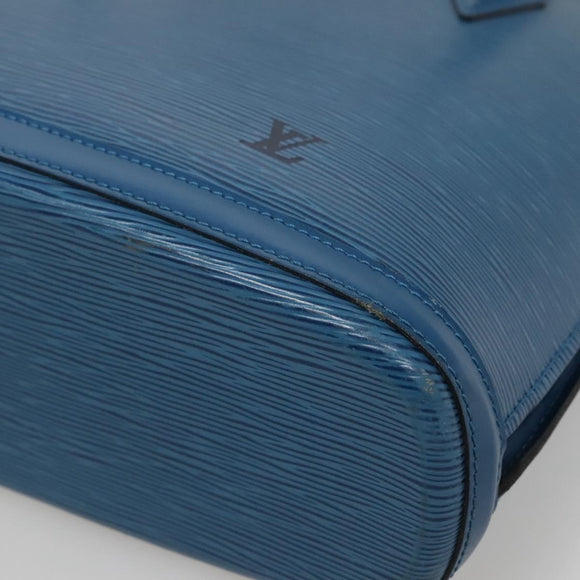 LOUIS VUITTON Epi Lussac Shoulder Bag Blue M52285 LV Auth 135304