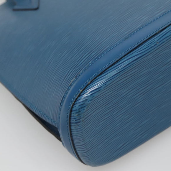 LOUIS VUITTON Epi Lussac Shoulder Bag Blue M52285 LV Auth 135304