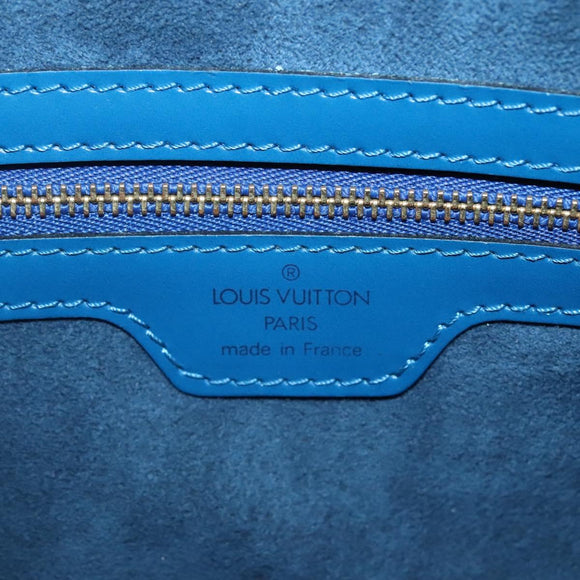 LOUIS VUITTON Epi Lussac Shoulder Bag Blue M52285 LV Auth 135304