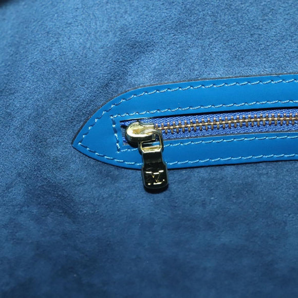 LOUIS VUITTON Epi Lussac Shoulder Bag Blue M52285 LV Auth 135304