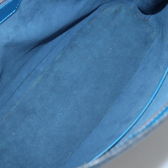 LOUIS VUITTON Epi Lussac Shoulder Bag Blue M52285 LV Auth 135304