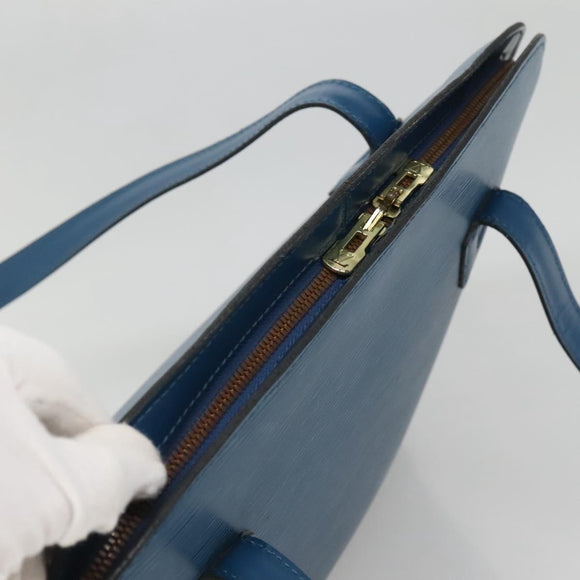 LOUIS VUITTON Epi Lussac Shoulder Bag Blue M52285 LV Auth 135304