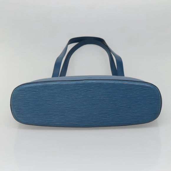 LOUIS VUITTON Epi Lussac Shoulder Bag Blue M52285 LV Auth 135304