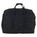 PRADA Boston Bag Nylon Black Silver Auth 135305-2