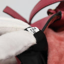 Miu Miu Hand Bag Leather 2way Pink Gold Auth 135306-12