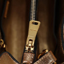 Miu Miu Hand Bag Leather 2way Gold Auth 135307-32