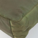 PRADA Tote Bag Nylon Khaki Auth 135309-14