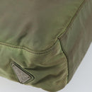 PRADA Tote Bag Nylon Khaki Auth 135309-11