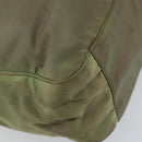 PRADA Tote Bag Nylon Khaki Auth 135309-13